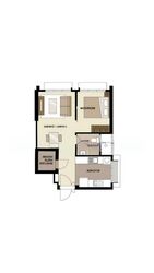 Blk 421B Northshore Straitsview (Punggol), HDB 2 Rooms #593831901